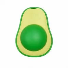 Brinquedo Gato Catnip Natural Abacate 6cm Estimulante Sonho Felino Verde Vibrante