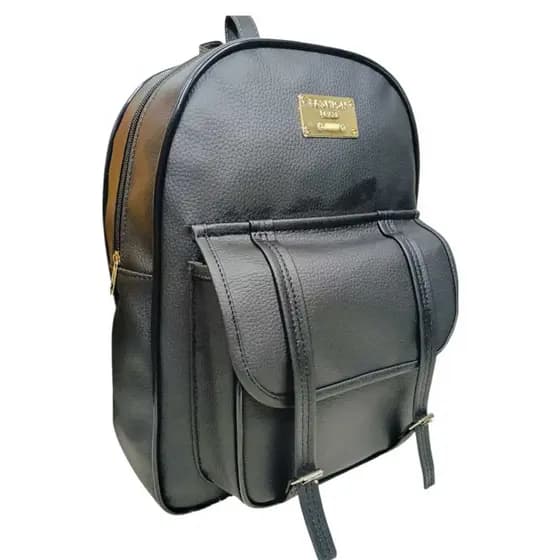 Mochila Feminina de Couro Sintético – 34x27cm – Estilos a e Espaçosa para Uso Diário