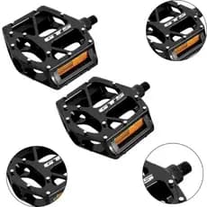 Pedal Gts Plataforma Aluminio Rosca Grossa Rolamento Bike