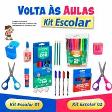 Kit Escolar – Ideal Para Volta às Aulas