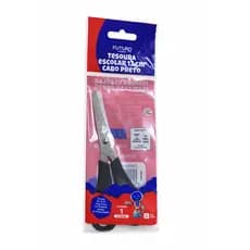 Tesoura Escolar 13cm Cabo Preto – Futuro Escolar