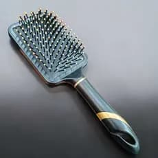 Escovas De Cabelo Almofadada Com cerdas Macias Modelo Raquete e Oval Na Variaçao