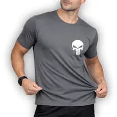 Camisa Dry Fit Masculina PUNISHER 03 Maromba Treino Academia Crosssfit Treino
