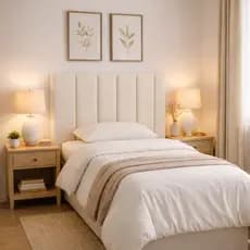 Cabeceira Dália Estofada SUEDE Premium 120x90cm | Design Moderno com Frame de Fixação | Fácil Instalação