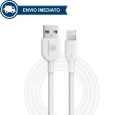 Cabo Lightning iPhone 2 Metros | Cabo Carregador USB para iPhone | Cabo Resistente e Rápido