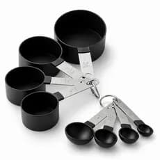 🥄 Kit Medidor Culinário em Aço Inox 8 Peças | Precisão para Receitas