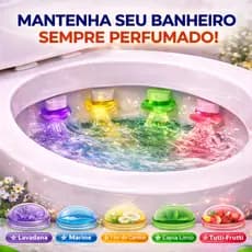 Kit Gel Sanitário Banheiro 10 20 30un Aplicador Vaso Adesivo Perfumado Limpeza Higiene
