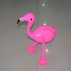 Crianças infláveis Flamingo brinquedos festa de ação de graças feriado boneca inflável brinquedos