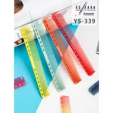 Japão importado YS pente de corte de cabelo 339 transparente edição limitada pente de corte de cabelo pente de cabelo cu