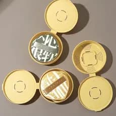 P puff caixa de armazenamento tamanho grande respirável à prova de mofo com furos de ar caixa vazia adaptar ao tamanho X