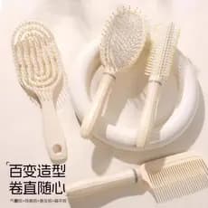 Almofada de ar pente conjunto pente senhoras cabelo longo dedicado cabelo macio alta crânio costelas pente Curling pente