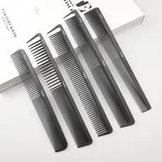 Japonês Original resistente série CB cabeleireiro profissional Anti-estático fibra de carbono pente de corte de cabelo p