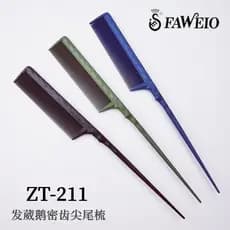 Taiwan Fawei Goose ZT-211 Pente de cauda pontiagudo profissional de dentes finos, resistente a altas temperaturas, antie