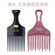 Faca pente inserção pente placa franja de cabelo pente alta ferramenta útil cabeleireiro pente de cabelo noite maquiagem