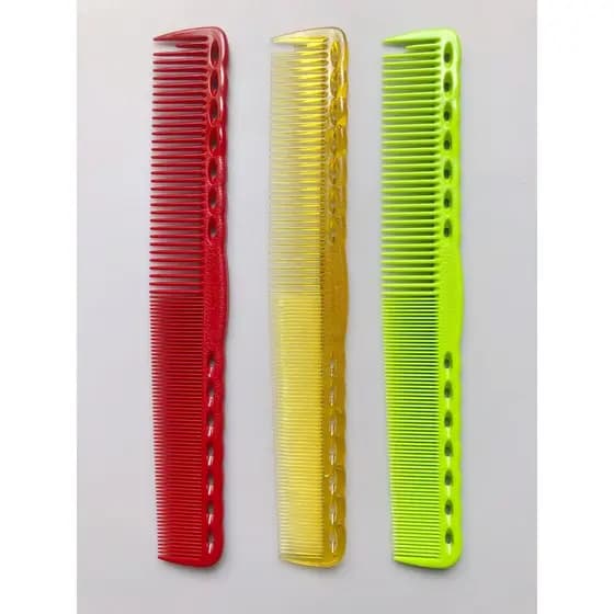 Pente de corte de cabelo CL série verde profissional feminino pente de cabelo longo pente de corte de cabelo densidade p