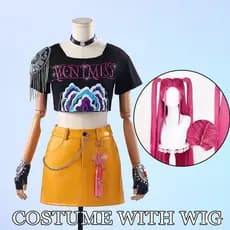 SBluu Cosplay Kpep Hantrix Mera Fantasia R Qualidade Domen Hanters Supergirl Ídolo