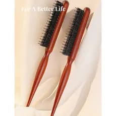 Mintrain britânico pente de cerdas pente de dente estreito fofo crânio superior pente de cabelo dente fino doméstico| Ch