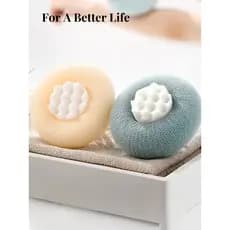 Mintrain bola de banho britânica ventosa doméstica High-End não dispersa espuma macia esfregando massagem de banho 丨 ser