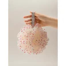 Bola de banho feminina Super macia flor de banho bola de banho de bolha não espalhada bola de banho de alta qualidade es
