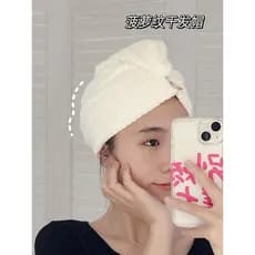 Touca de secagem de cabelo feminina Super absorvente de secagem rápida 2025 novo estilo Shampoo touca de banho lenço de