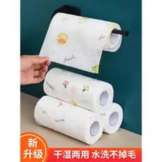 Pano preguiçoso molhado seco suprimentos de limpeza doméstica papel de cozinha toalha de papel especial descartável pano