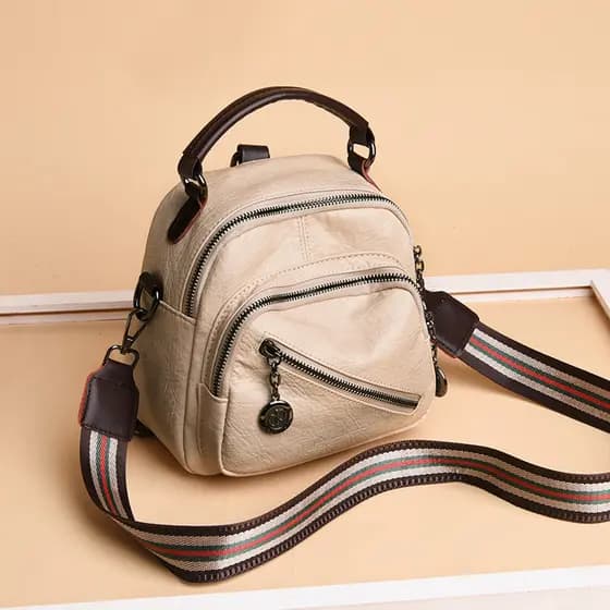 Bolsa de couro genuíno 2025 novo estilo versão coreana All-Match senhoras estilo ocidental bolsa mensageiro de um ombro