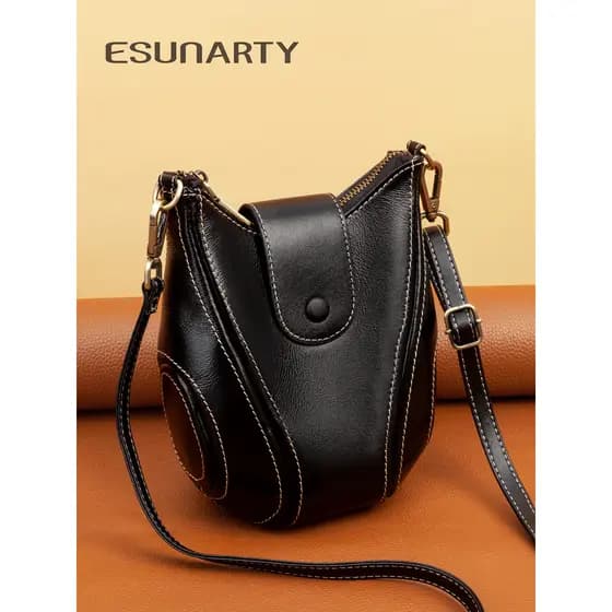 Bolsa pequena de couro genuíno genuíno, bolsa feminina para celular 2026, novo estilo, couro genuíno, pequena, leve, mãe