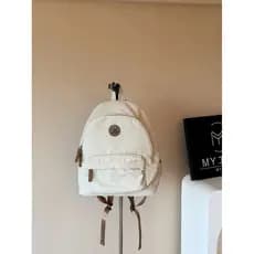 Meu nicho pele-amigável à prova dwaterproof água coreano concha mochila saco Commuter classe saco de escola feminino sim