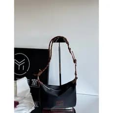 Meu novo estilo nicho axilas bolsa Casual alça de ombro longa um ombro mensageiro bolsa feminina All-Match textura peque