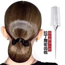 Pente especial de dança latina pente de penteado profissional padrão nacional competição estilo de cabelo maquiagem esti