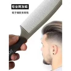 Pente de corte de cabelo ultrafino profissional, pente de cabelo plano, pente de cabelo masculino, estilista de cabelo d