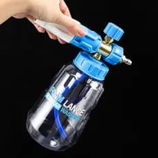 Lança De Espuma De Neve Para Lavagem De Carros , 1000ml , Arma , Conector 1/4 , Gerador , Canhão De Arruela D
