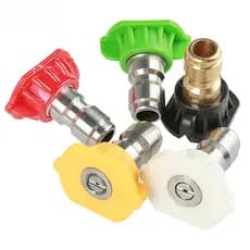 [KCY] Acoplador Rotativo De Conexão Rápida De 1/4 " Com 5 Bicos De Pulverização Para Lavadora De Carros De Alta Pressão