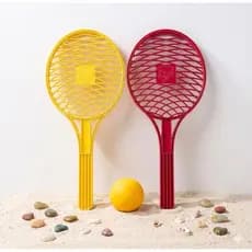 Kit 24 Par Raquete de tenis Infantil Brinquedo Festa Junina