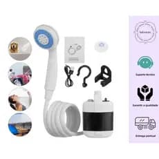 Chuveiro Portátil Design Adequado Para Banho De Viagem Ao Ar Livre