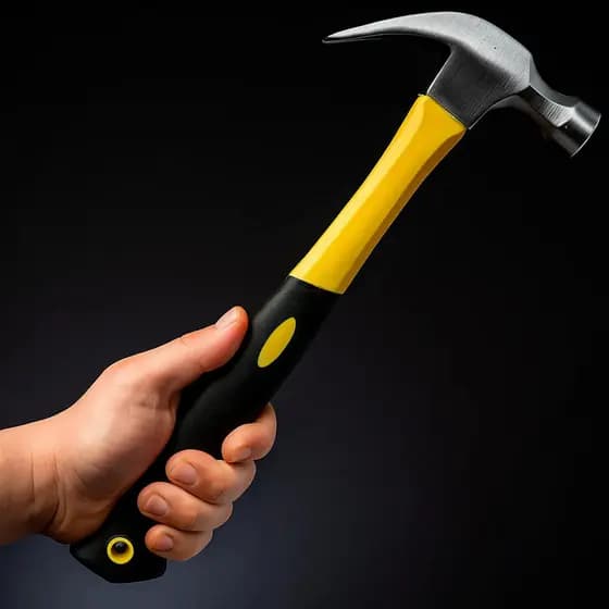 Martelo Unha De Aço 270g Profissional Cabo Emborrachado