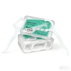 KIT 50PÇS Fio Dental Picks Palitos Dentes Vara Dente Escova De Limpeza Interdental Pick Oral Higiene Cuidado