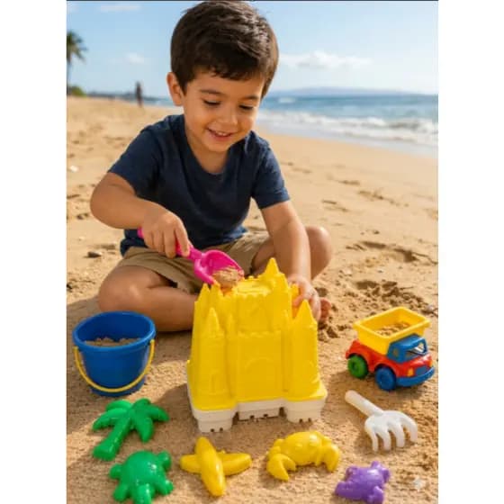 Kit Palacio Infantil 7 Pecas Brinquedo Imaginativo Decoracao Tematica Resistente Seguro
