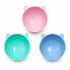 Comedouro Elevado Formato Gato 13cm Pratico Design Exclusivo Alimentacao Pet
