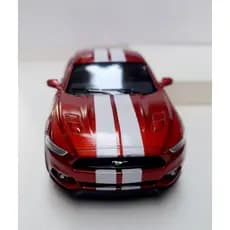 Miniatura Ford Mustang GT 2015 Cobre 1/38 Kinsmart Metal e Fricção.