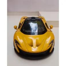 Compartilhar: Miniatura McLaren P1 1:36 Amarelo Kinsmart Metal e Fricção.