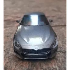 Miniatura BMW Z4 Cinza Grafite 1/34 Kinsmart Metal e Fricção.