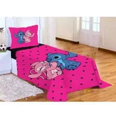 Jogo De Lençol Solteiro Microfibra Com Fronha Temático | 1,50 X 2,20 | Lindas Estampas