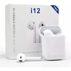 Kit Fone Bluetooth i12 TWS Sem Fio