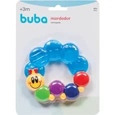 Mordedor Buba Para Bebê Com Água e Textura - Modelo Centopeia