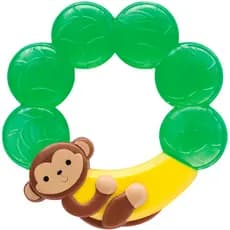 Mordedor Buba Para Bebê Com Água e Textura - Modelo Macaquinho
