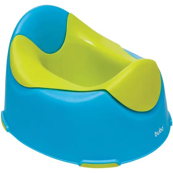 TroninhoBuba com Compartimento Removível Azul e Verde  Suporta até 40 kg