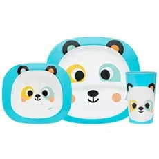 Kit Refeição Zoo Panda Buba 3 Peças