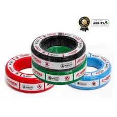 Fio 6mm rolo de 100 metros Preto - Verde - Vermelho - Azul Certificado Ability nº: ABY-OCP-2025/0055