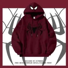 [ M-8XL ] Moletom Retro Americano com Estampa de Aranha para Moda Masculina, Cardigã Solto Unissex